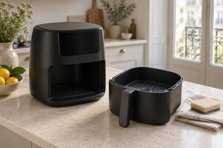 Airfryer : nettoyer le panier sans abîmer le revêtement